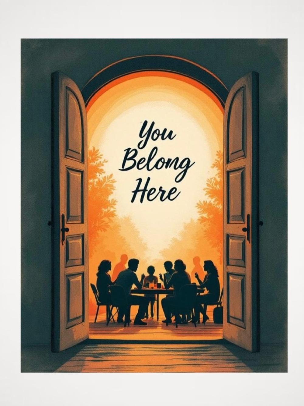 DDS Art Print, 8x10, Bible Verse, Paper Print, Unframed